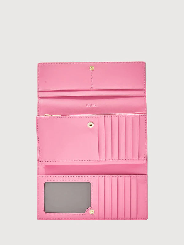 Bonia Aglia 3 Fold Long Wallet 860424-503-24