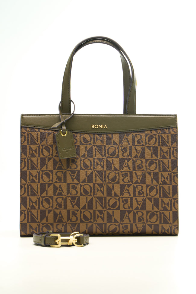 BONIA Women Pure Monogram Hand Bag 860492-104-66