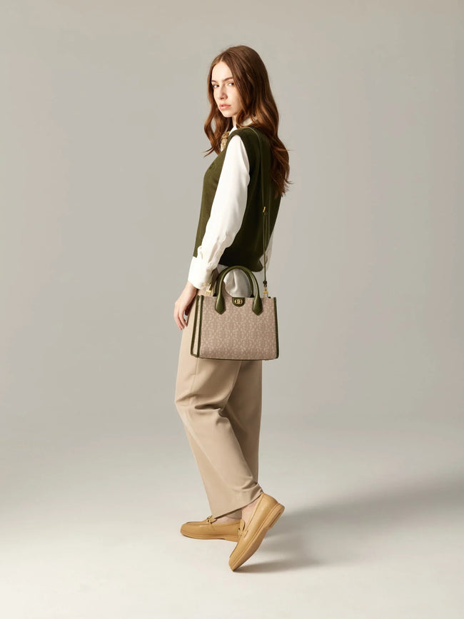 BONIA Nuccia Monogram Tote Bag 860520-103-32