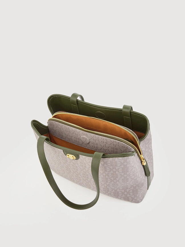 BONIA Nuccia Monogram Large Tote Bag 860520-106-32