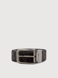 BONIA Men Monogram Belt with Logo Buckle 866005-807C-08