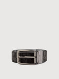 BONIA Men Monogram Belt with Logo Buckle 866005-807C-08