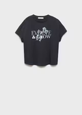 MANGO WOMEN T-SHIRT ILUSTRA-95