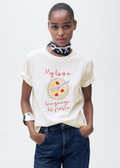 MANGO WOMEN T-SHIRT RIN-11