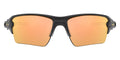 BOLD By BLAZON - Matte Black (9188B3) Sunglasses with Prizm Rose Gold Polarized lenses (Flak 2.0 XL OO9188 9188B3 59) by OAKLEY
