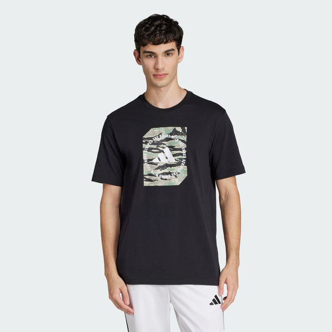 ADIDAS M C CAMO BOX T Men T-SHIRT