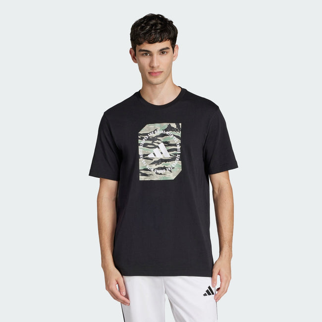 ADIDAS M C CAMO BOX T Men T-SHIRT