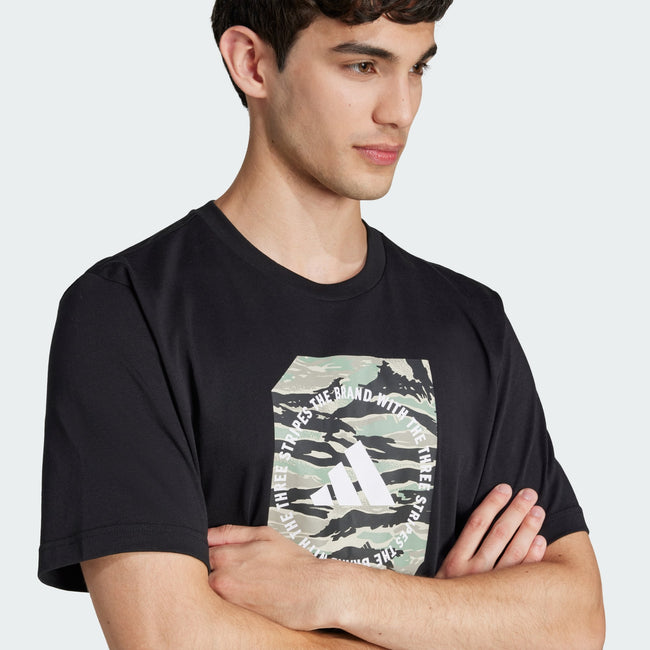 ADIDAS M C CAMO BOX T Men T-SHIRT