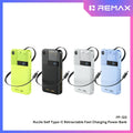 REMAX - FP-123 10000mAh RuiJie 40W Self Type-C Cable Retractable Fast Charging Power Bank