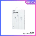 REMAX - RM-702A Type-C Wired Earphone