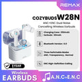 REMAX - Cozybuds W28N ANC+ENC Bluetooth Wireless Earbuds