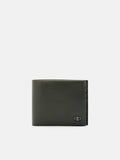 PEDRO Icon Leather Bi-Fold Flip Wallet-Black