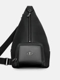 PEDRO Icon Leather Sling Pouch -Black