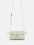 PEDRO Icon Leather Mini Shoulder Bag-Chalk