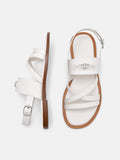 PEDRO Icon Strappy Sandals-Chalk