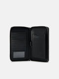 PEDRO Embossed Leather Travel Organizer-Black