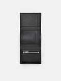 PEDRO Icon Leather Tri-Fold Wallet-Black