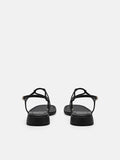 PEDRO Slingback Thong Sandals- Black