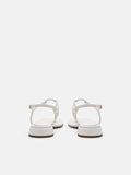 PEDRO Slingback Thong Sandals- Chalk