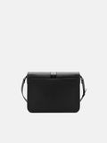 PEDRO Textured Panel Messenger Bag-Black