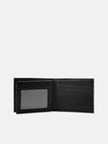 PEDRO Icon Leather Bi-Fold Flip Wallet-Black