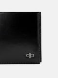PEDRO Icon Leather Bi-Fold Flip Wallet-Black