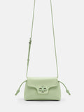PEDRO Icon Leather Mini Shoulder Bag-Light Green
