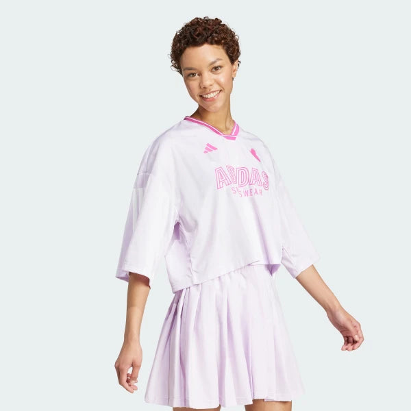 Adidas Women W TIRO Q2 BF T T-shirt