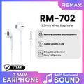REMAX - RM-702 3.5mm Wired Earphone
