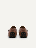 PEDRO Men Pascal Leather Moccasins - Brown