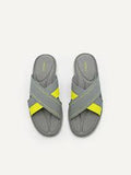 PEDRO Flex Slide Sandals - Grey