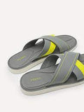 PEDRO Flex Slide Sandals - Grey
