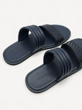 PEDRO Men Band Slide Sandals - Navy