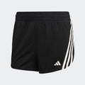 ADIDAS WOMEN RUN ICONS 3-STRIPES LOW CARBON RUNNING SHORTS