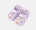 1NOM Unicorn Children's Clog Sandals - Purple
