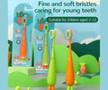 1NOM Yakang Funny Carrot Childrens Toothbrush