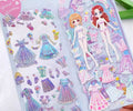 1NOM SL-AFG Dress Up Girl Stickers
