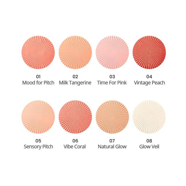 THEFACESHOP FMGT.B.VEIL GLOW BLUSHER 06 VIBE CORAL