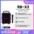 REMAX - RB-X3 Sound K Outdoor Portable Speaker (15W)