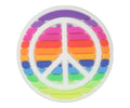 CROCS JIBBITZ™ CHARM Rainbow Peace Sign