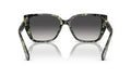 Michael Kors 0MK2199-39538G-55 Amazon Green Tortoise Women's Sunglasses