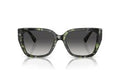 Michael Kors 0MK2199-39538G-55 Amazon Green Tortoise Women's Sunglasses