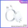 REMAX - RP-U95 Type-C Kiddy Series Travel Charger Set (2.4A)