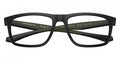 Emporio Armani™ EA4235F 50011W 55 - Matte Black/Green Rubber