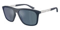 Emporio Armani™ EA4237F 618925 57 - Matte Dark Blue/Aluminium