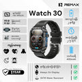 REMAX - Watch 30 AMOLED GPS Outdoor Smart Watch - Silver
