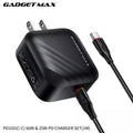 GADGET MAX - PD102 25W PD Type-C Charger Set