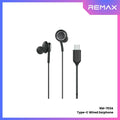 REMAX - RM-703A Type-C Wired Earphone
