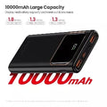 GADGET MAX RAY PD Series 10000mAh PD+QC Fast Charging Power Bank(PD 20W+QC 22.5W)