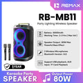 REMAX - RB-MB11 Lighting Party Bluetooth Wireless Speaker ( 80W )